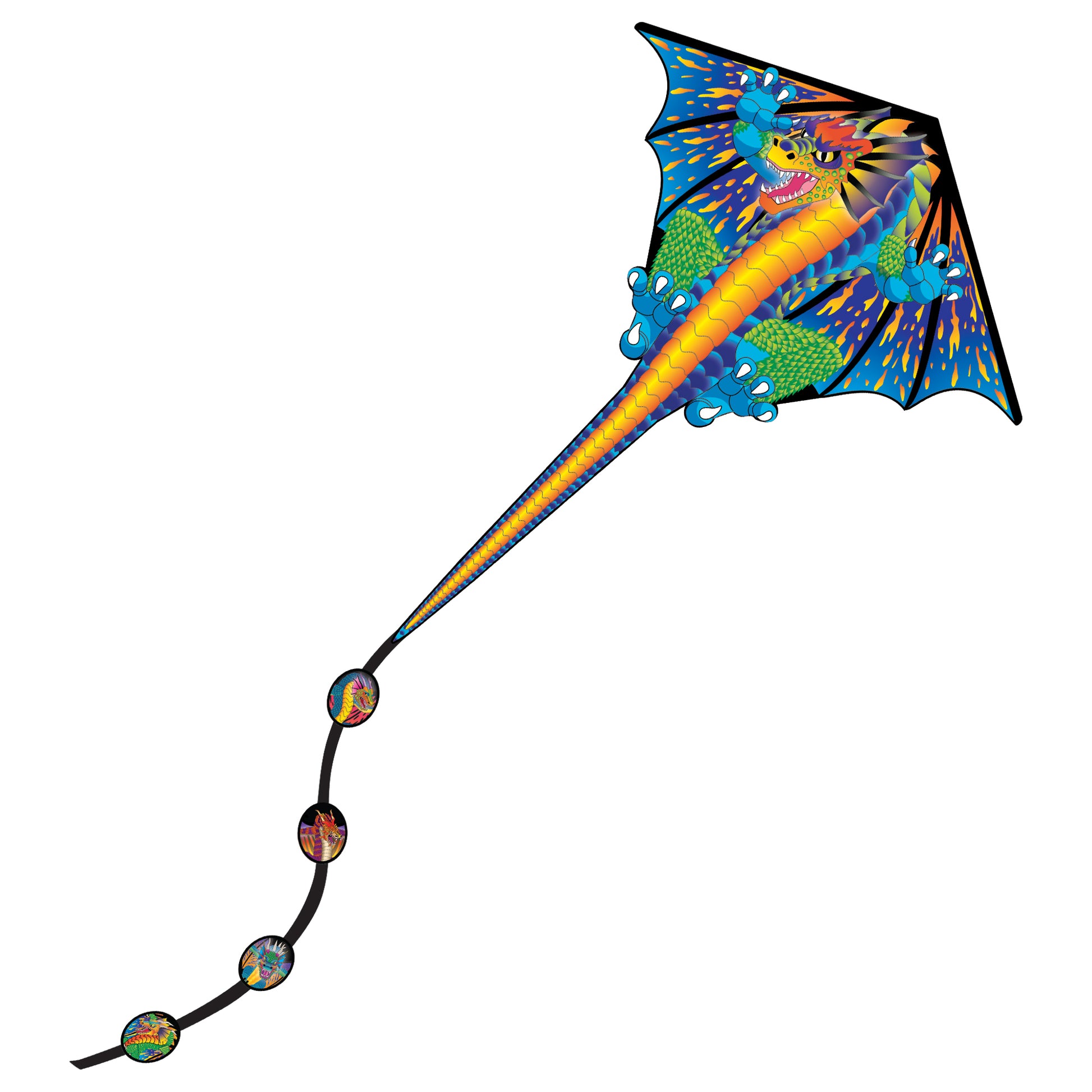 X Kites DLX Diamond Dragon Nylon Kite Product Image