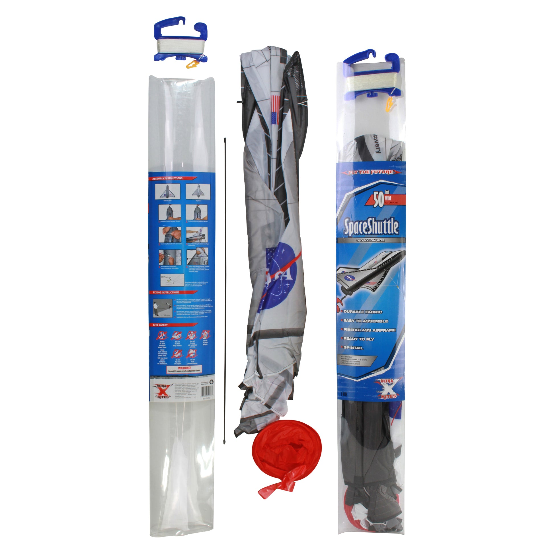 windnsun supersize 3d shuttle nylon kite package