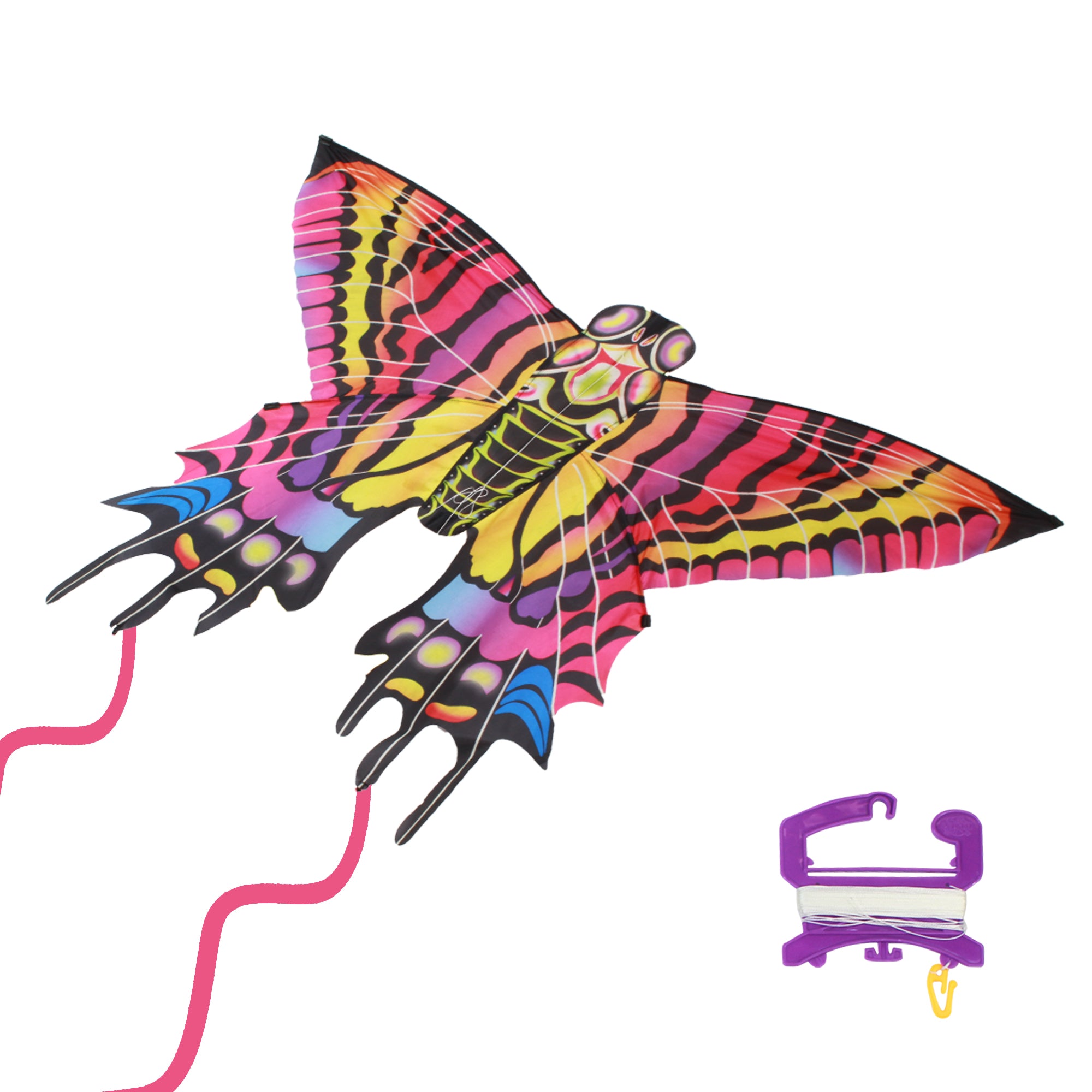 X Kites StratoKite Butterfly Nylon Figure Kite, 40 Inch Wingspan 