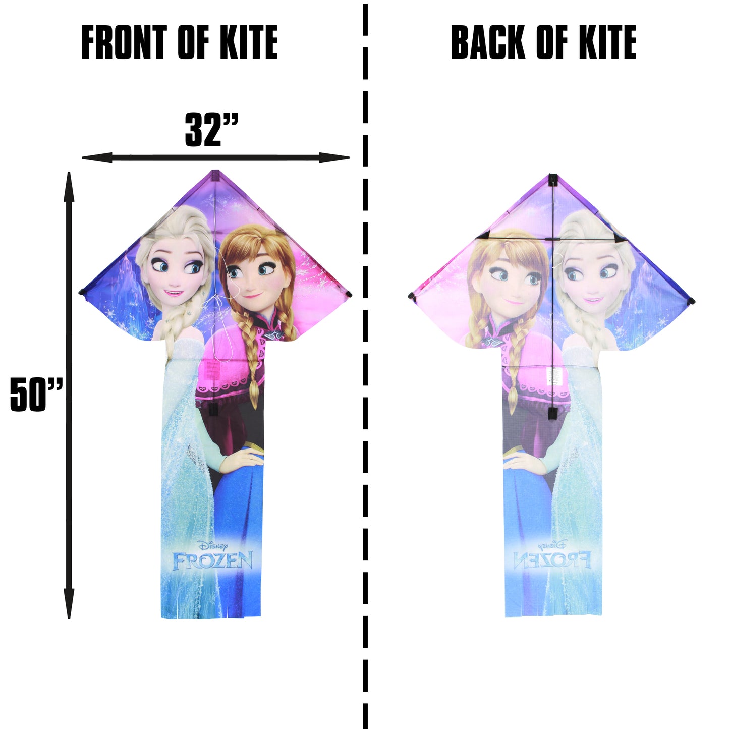 X Kites skyflier frozen nylon kite dimensions