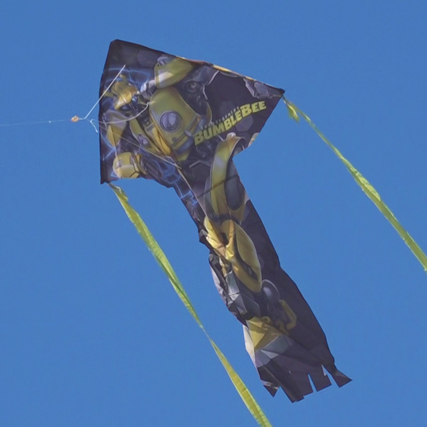 X Kites skyflier transformers bumble bee nylon kite flying