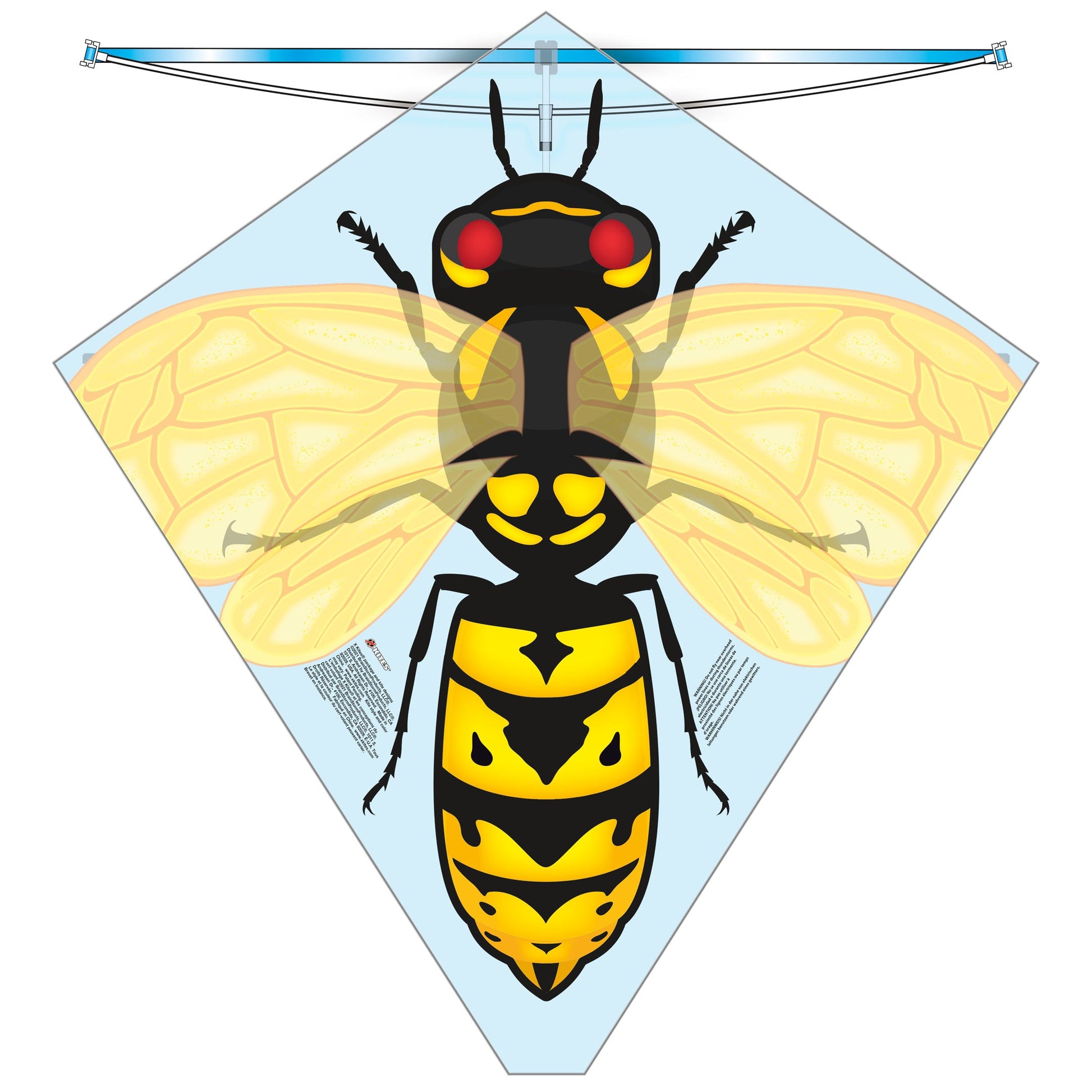 X Kites BuzzKite Hornet Poly Diamond Kite Product Image