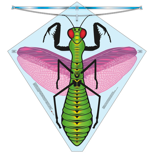 X Kites BuzzKite Mantis Poly Diamond Kite Product Image