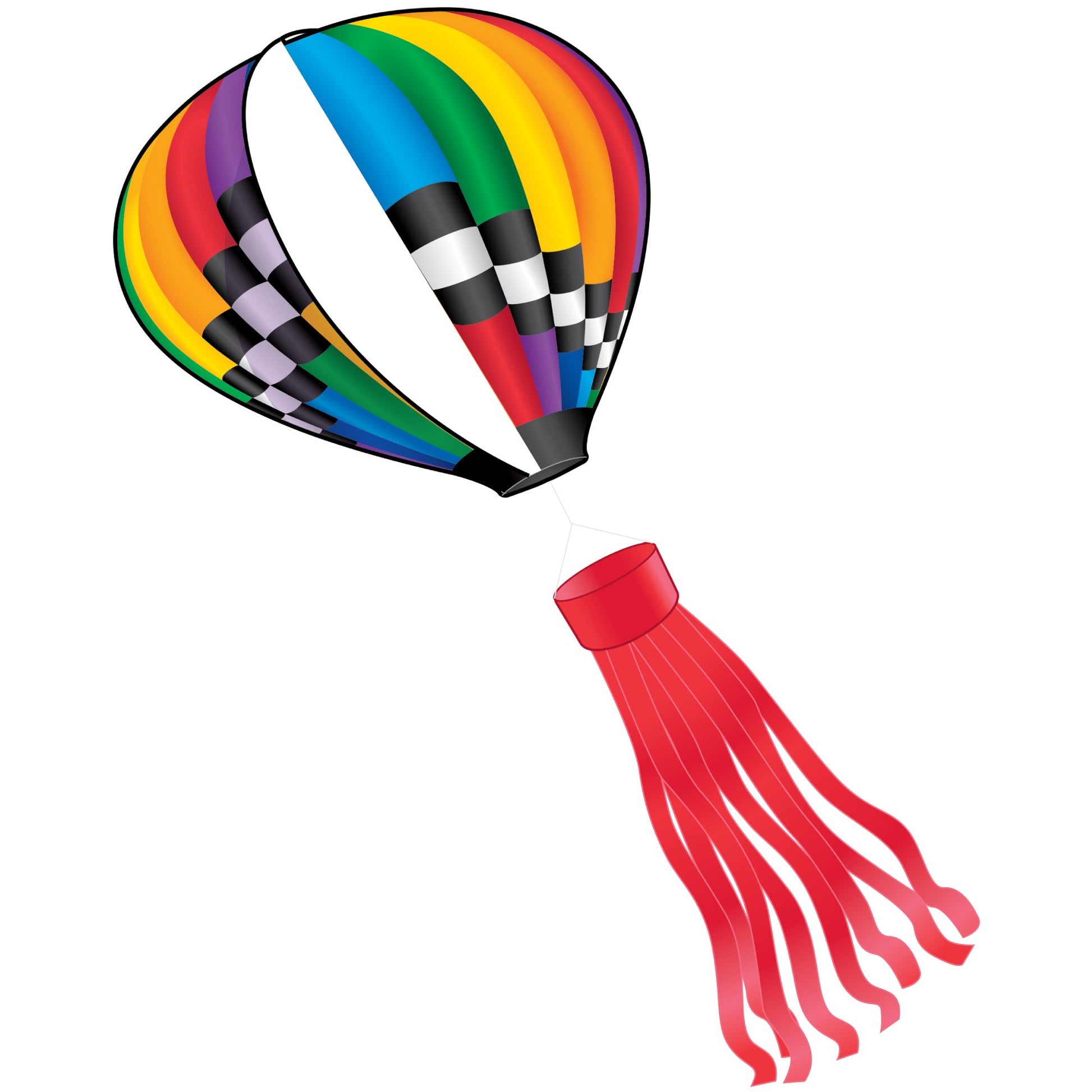 X Kites Air Watch Hot Air Balloon DLX 3D Nylon Kite Product Image