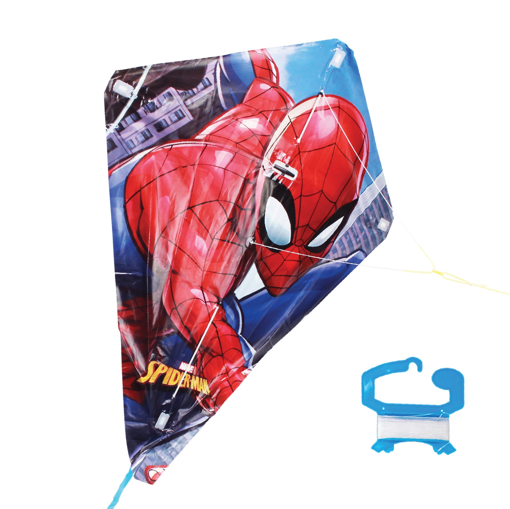X Kites FlipFlop Diamond Spider-Man Kite shown with handle